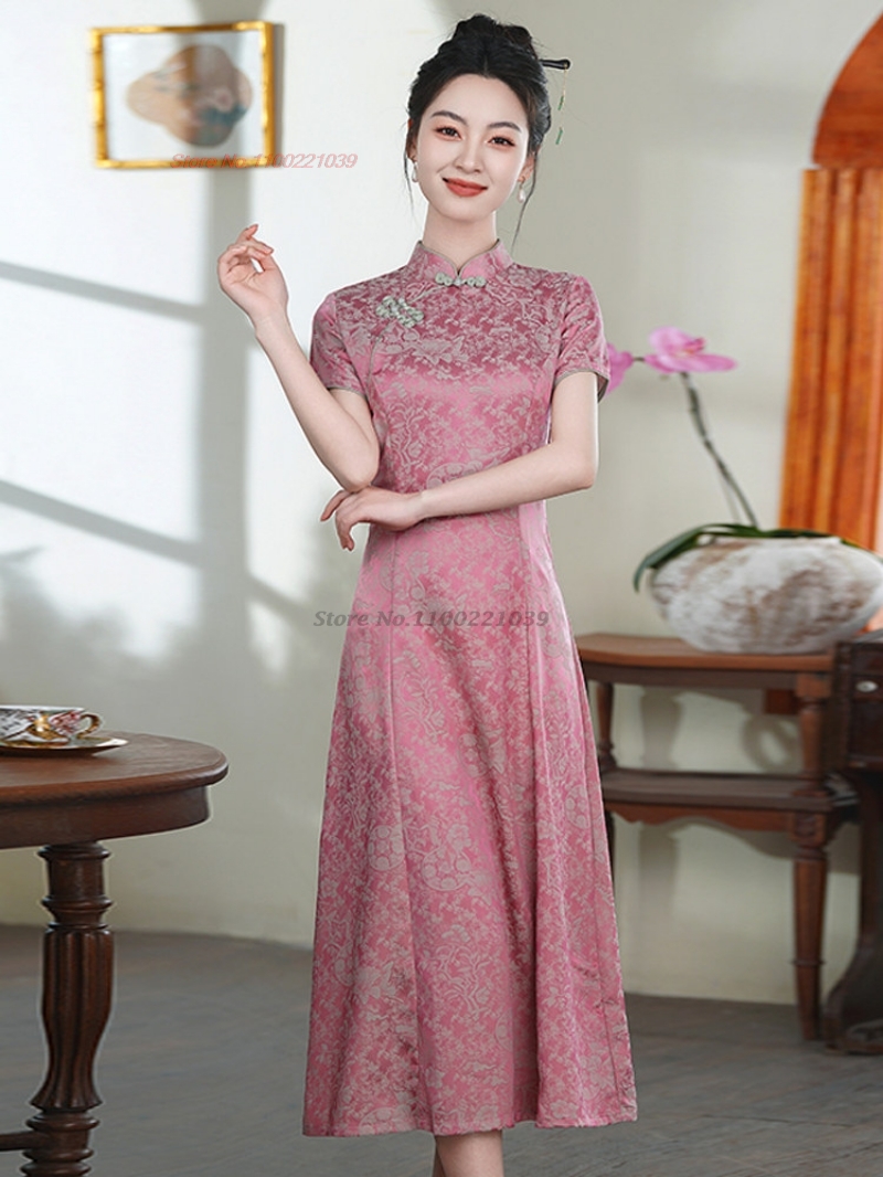 Ao Dai Vietnam Dress - Винтажное платье Аодай из Вьетнама 2026