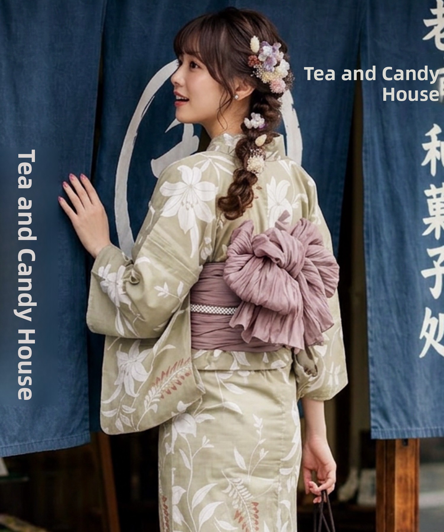 Ethnic Clothing & Online Fashion Store Khaadi Pk - Традиционное кимоно-юката из хлопка и льна