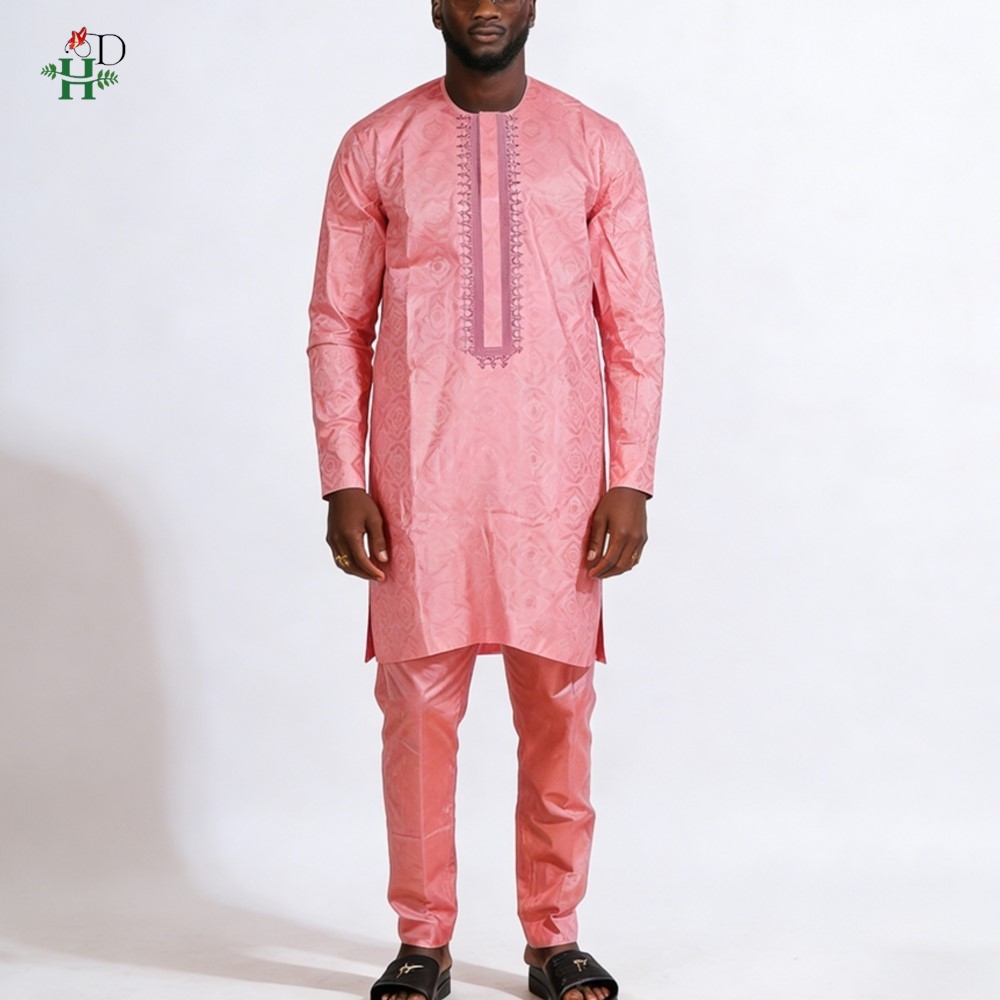 Dashiki Shirt Men - Мужской традиционный африканский костюм H&D 2026: