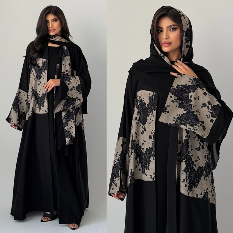 Jalabiya Women Arabic - Женский комплект из 2 предметов: Абайя