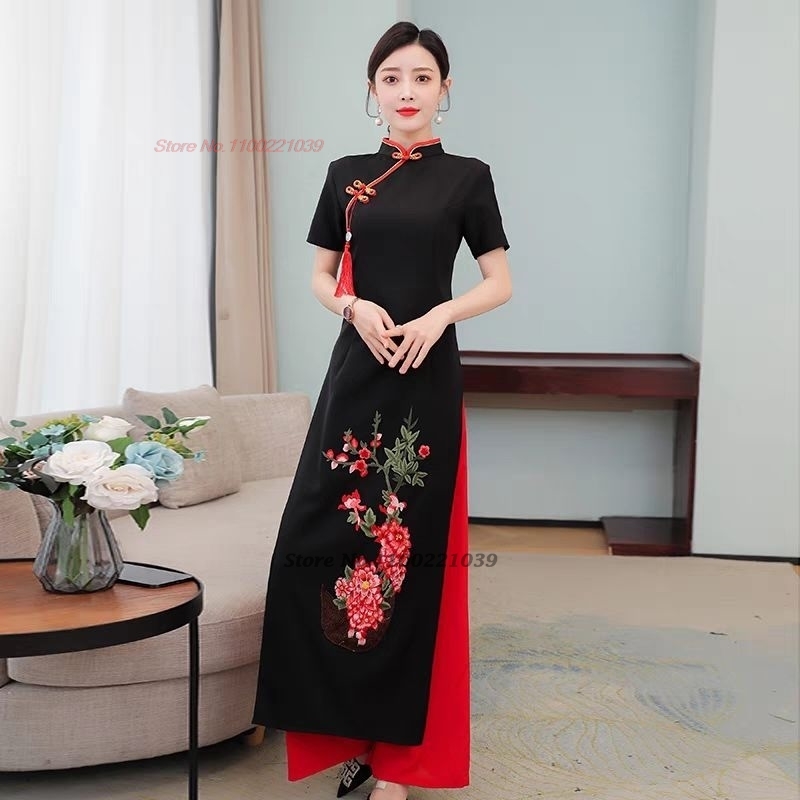 Традиционный вьетнамский компл – обзор и цена Ao Dai Vietnam Dress