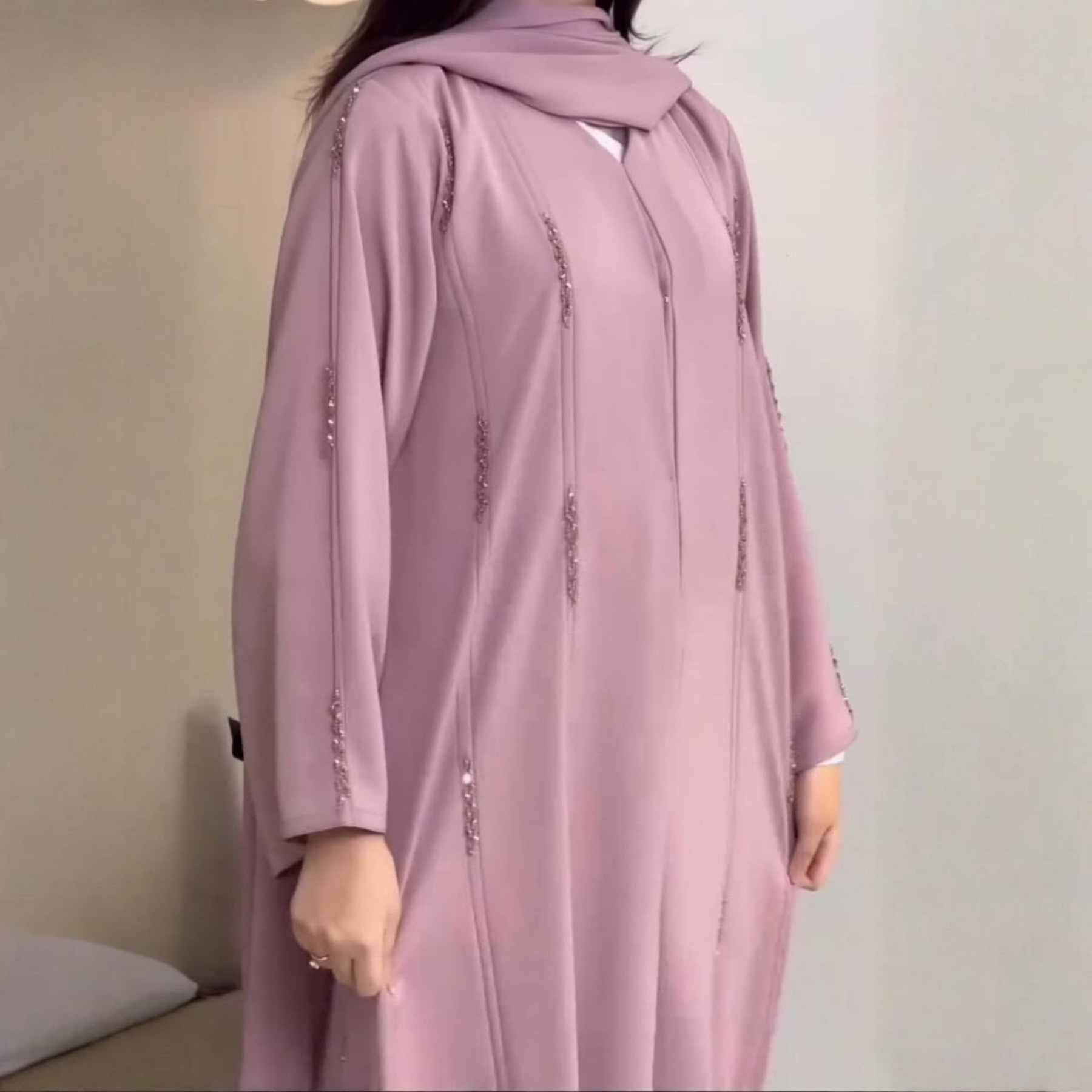 Женские платья-абайи с бисером – обзор и цена Jalabiya Women Arabic