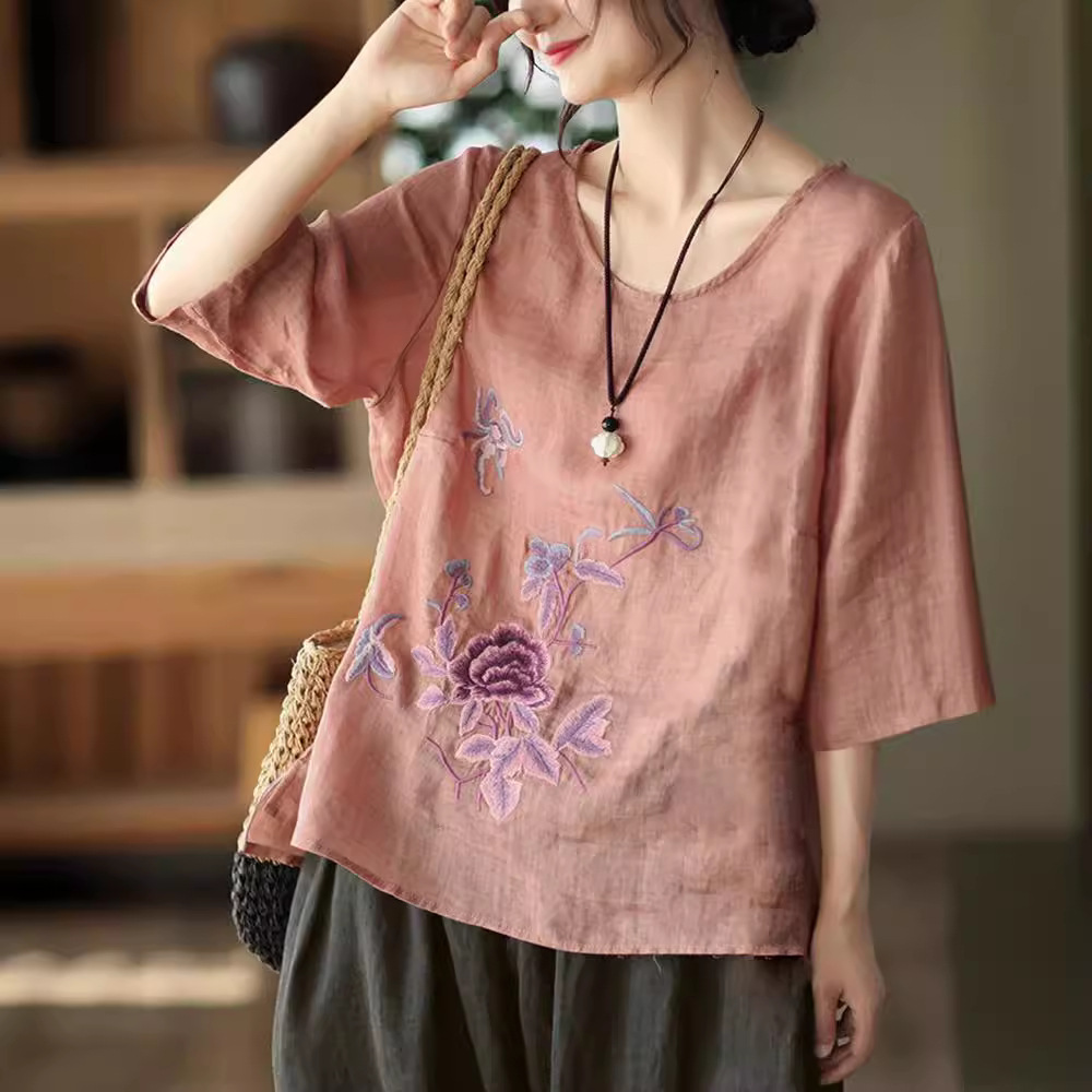 Женская летняя блузка больших  – обзор и цена Ethnic Fabric