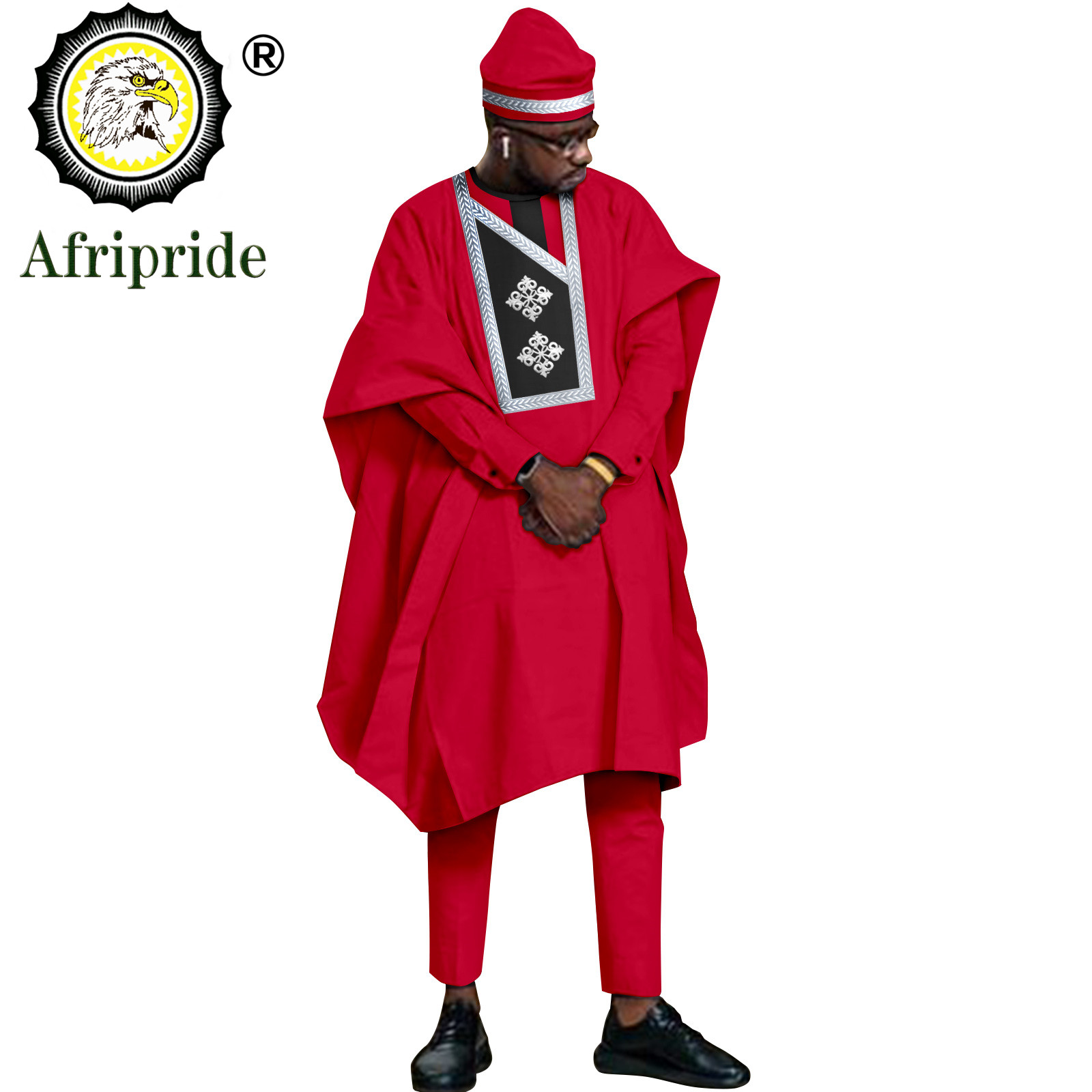 Мужские костюмы Agbada Robe Da – обзор и цена Dashiki Shirt Men