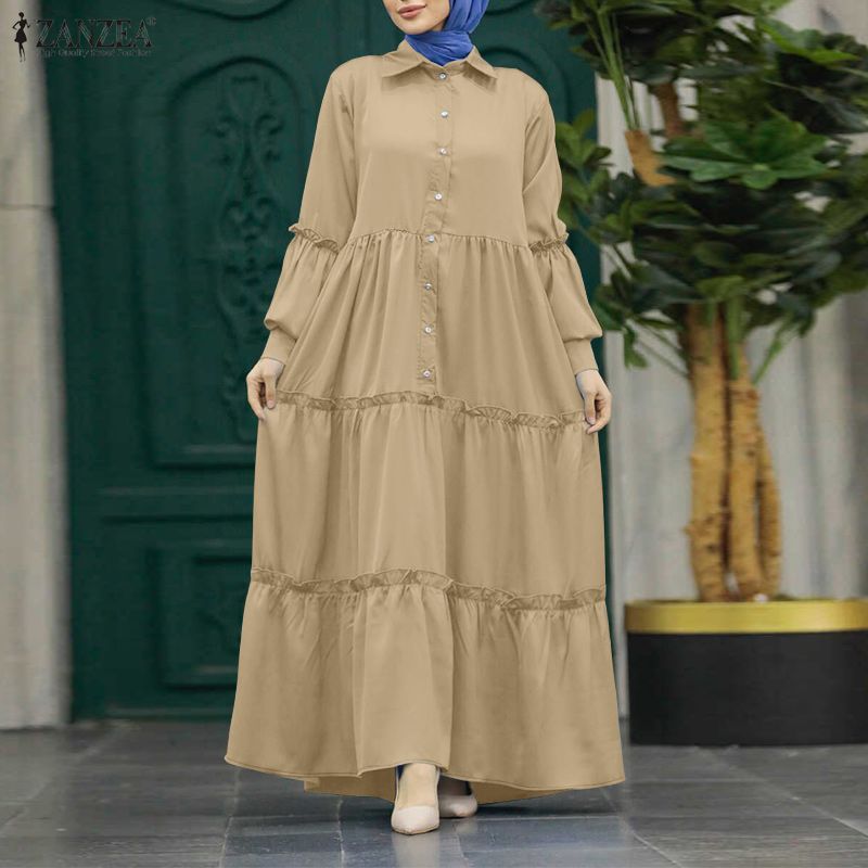 ZANZEA Мусульманское скромное  – обзор и цена Abaya Modest Wear