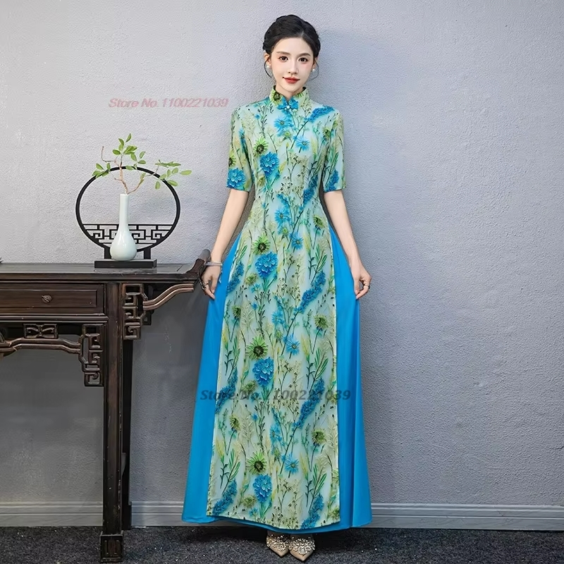 2026 Вьетнамское платье-аодай, – обзор и цена Ao Dai Vietnam Dress