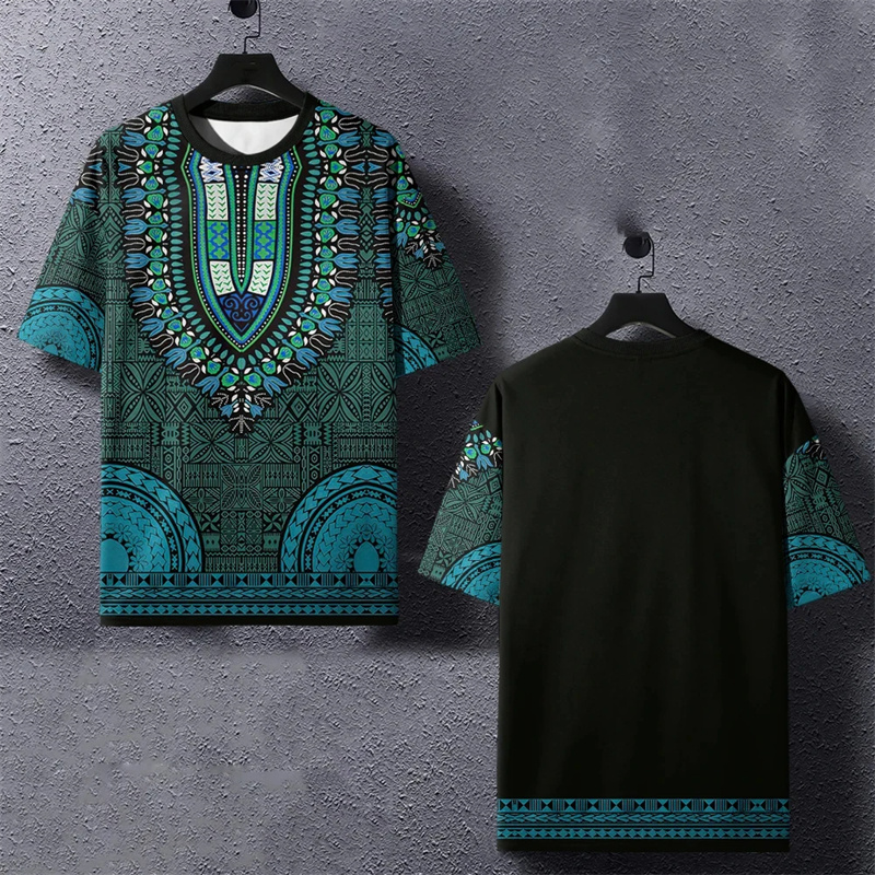 Летняя футболка в этническом а – обзор и цена Dashiki Shirt Men
